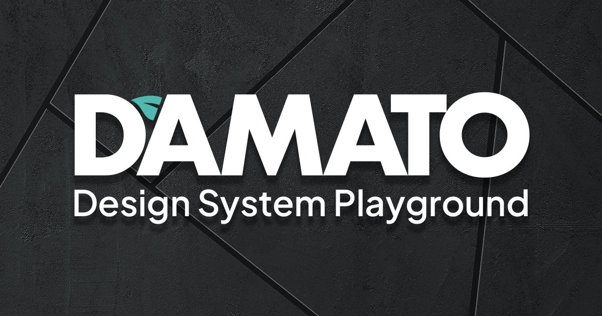 DAMATO Design System Playground